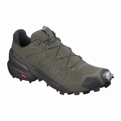 Pánské Trailové Běžecké Boty Salomon SPEEDCROSS 5 Fialové/Černé SA81649-549